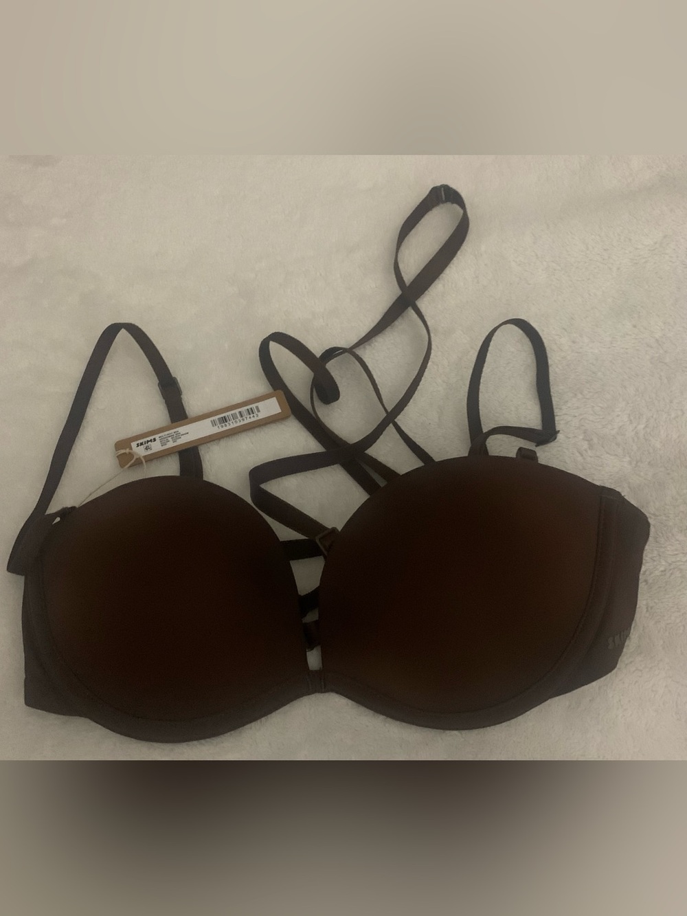 SKIMS Multi-Way Underwire Bra-32C-COCOA-BNWT-MSRP $64.00